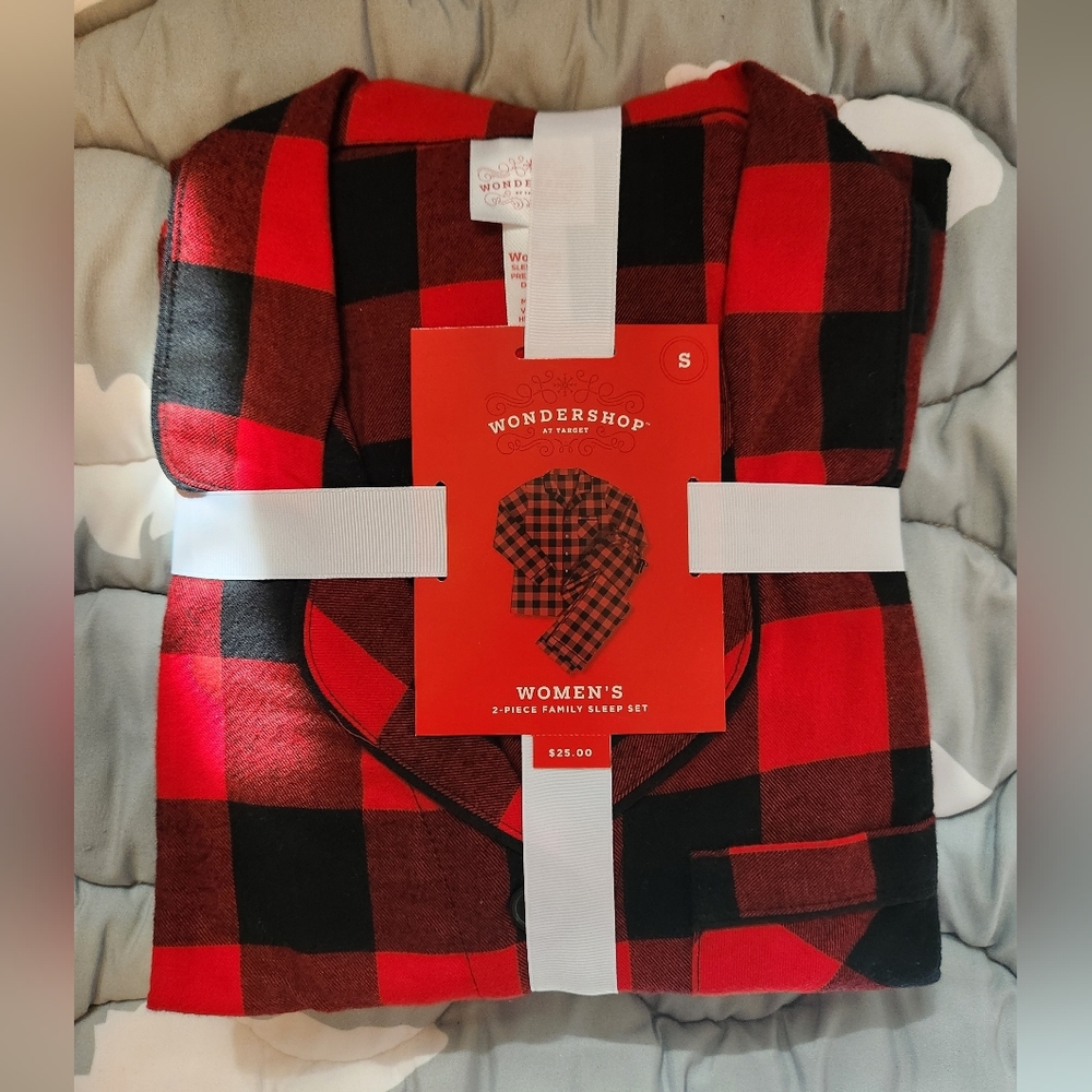 Wondershop at Target Women's Flannel Sleep Set Size Small